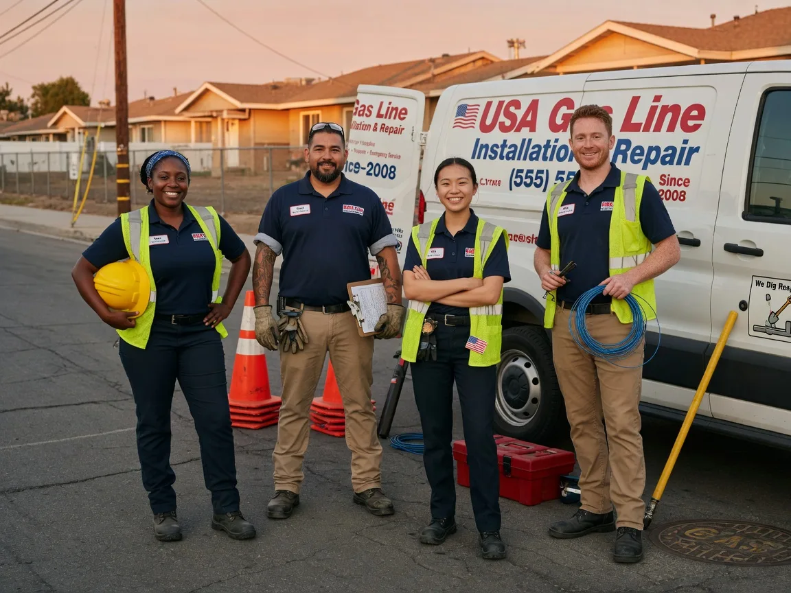 Gas Line Installation company in Galt, IL